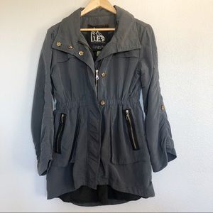 G.E.T. Gray Utility Jacket Sz Small